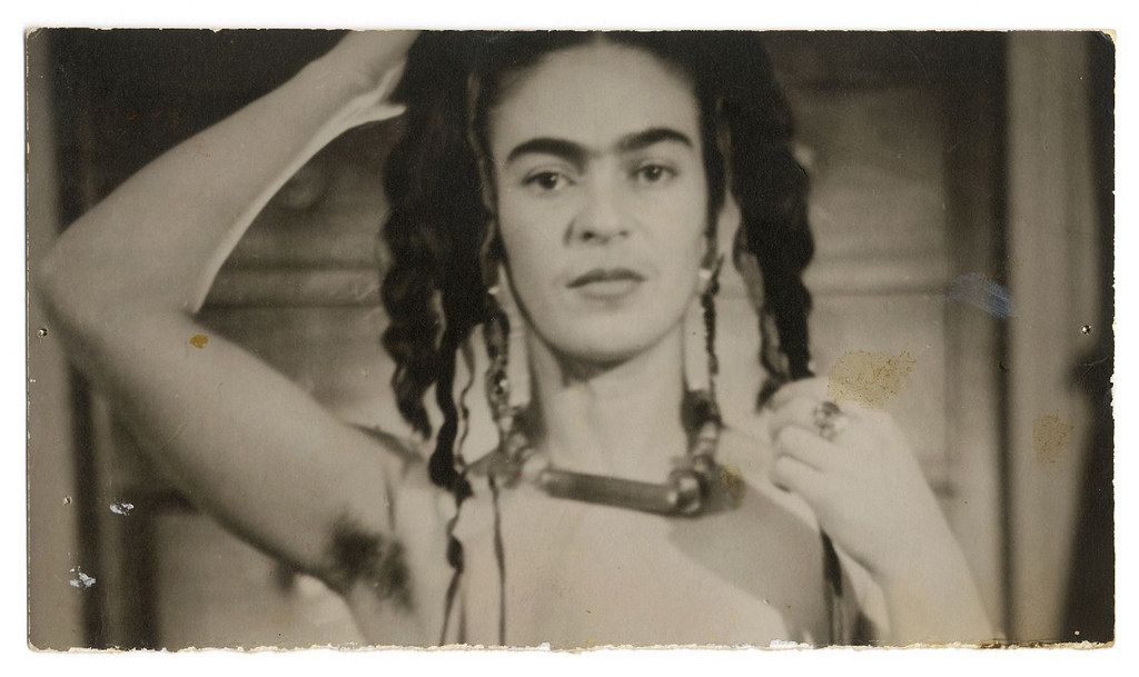 Julien Levy's photograph of Frida Kahlo, New York, 1938. From the Vicente Wolf Photography Collection © 2001 Philadelphia Museum of Art