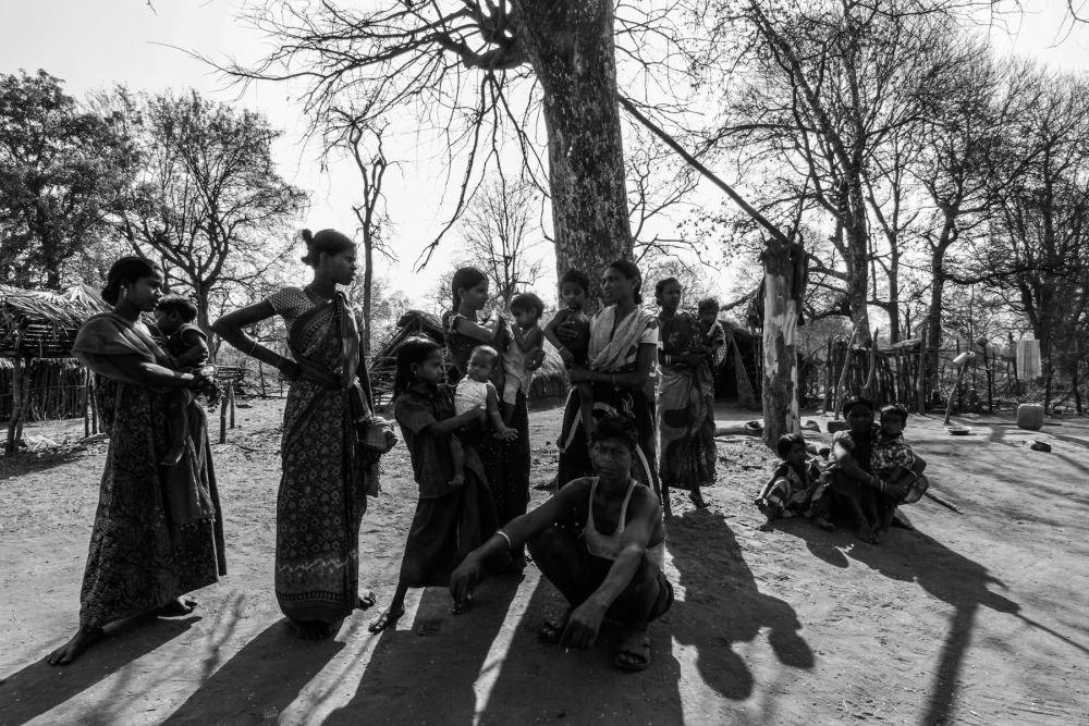 The villagers of Badhlapahad have not been paid their wages after working for the forest department. Credit: Javed Iqbal