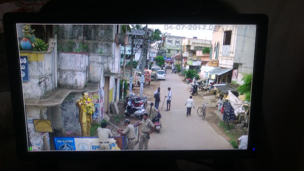 The Dalits allege that CCTV cameras have been installed by the upper castes to monitor who is talking to the Dalits and entering their colony. One such CCTV Camera footage is seen by this reporter in the Panchayat Office, when he went to speak with the Sarpanch, about this issue.