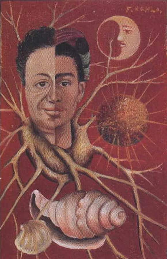 <em>Diego and Frida</em> by Frida Kahlo