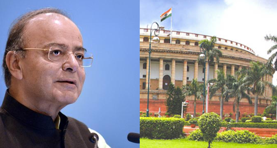 Finance minister Arun Jaitley introduced the Banking Regulation (Amendment) Bill, 2017 in the parliament. Credit: PTI
