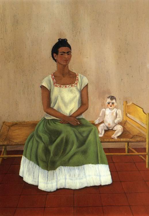 <em>Me and My Doll</em> by Frida Kahlo