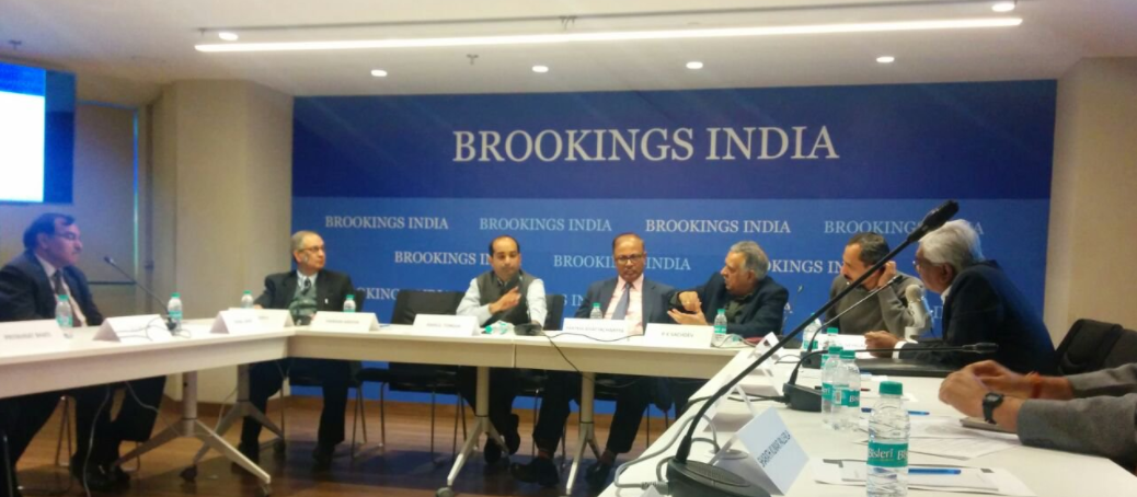 A Brookings India roundtable on coal washing. Credit: Twitter/Brookings India