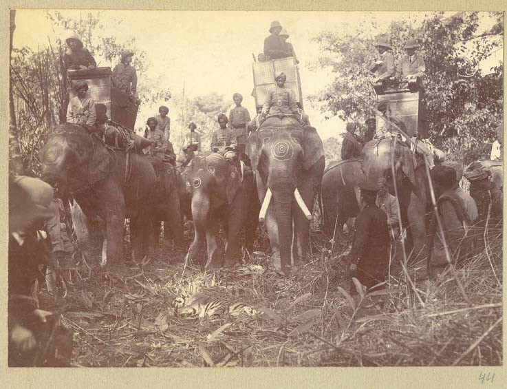 King George V hunting in Nepal. Credit: Wikimedia Commons