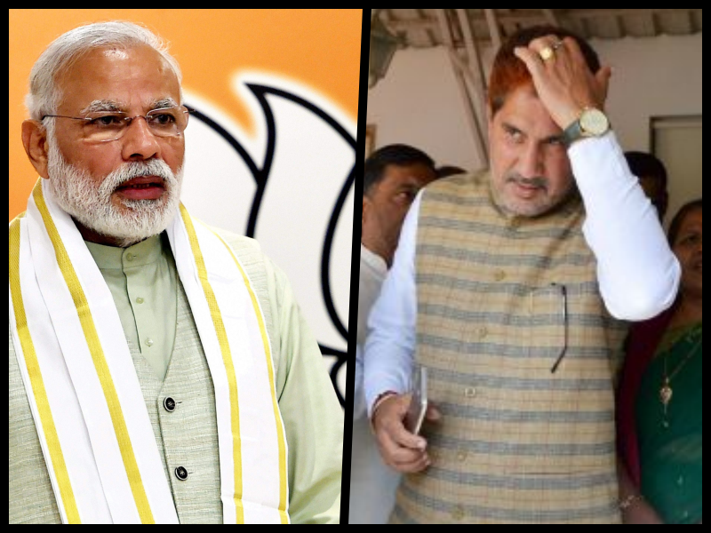 Modi's advice to parents of sons to ensure that their boys did not stray and commit crimes against women has not been followed within his own party. Credit: PTI