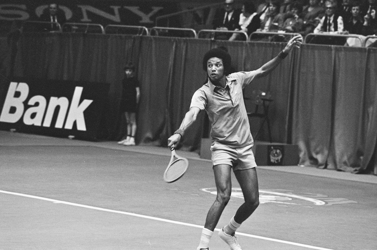 Arthur Ashe. Credit: Wikimedia Commons