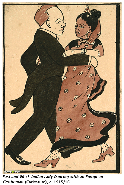 A cartoon by Gaganendranath Tagore