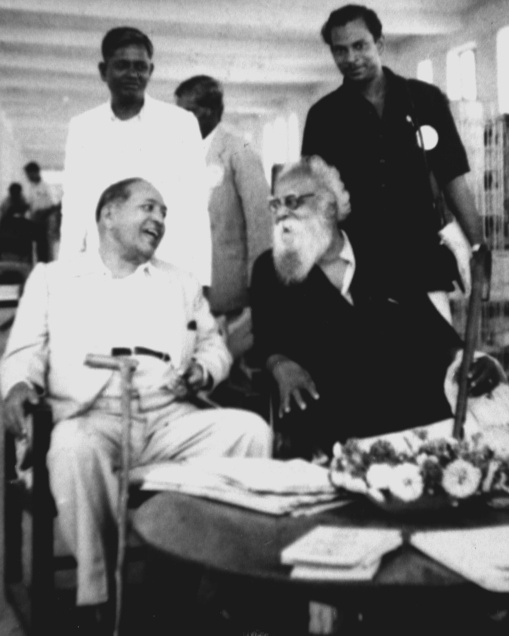B.R. Ambedkar and Periyar in 1954. Credit: Wikimedia Commons