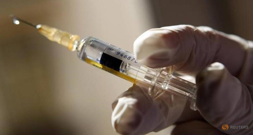 While the initial immunisation is done, follow-up booster shots are often missed. Credit: Reuters