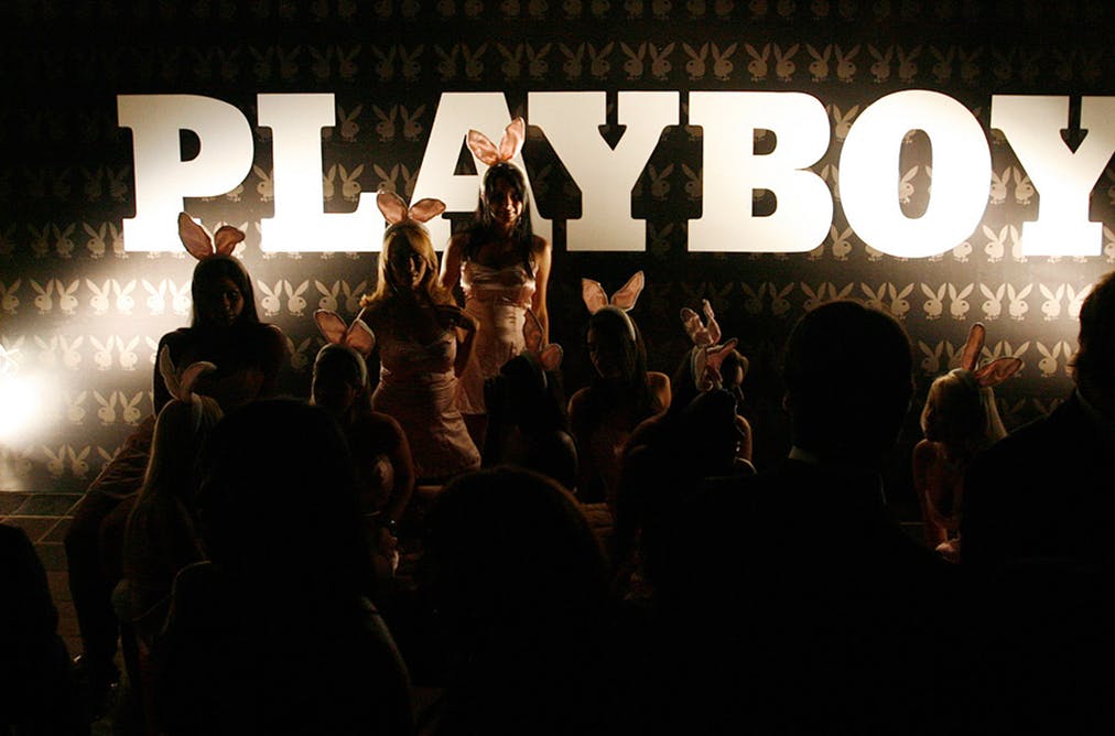 Playboy was selling an idea of the ideal woman and it was essentially a shell of a person to hang prettily on a man’s arm as he luxuriated in expensive goods and services. Credit: Reuters