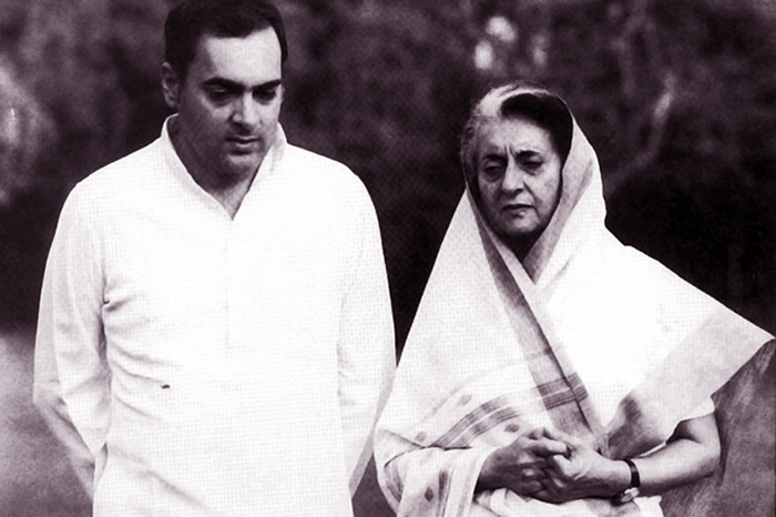 Rajiv Gandhi Indira Gandhi