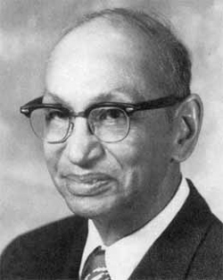 R.C. Bose. Credit: MacTutor History Of Math Archive, University of St. Andrews