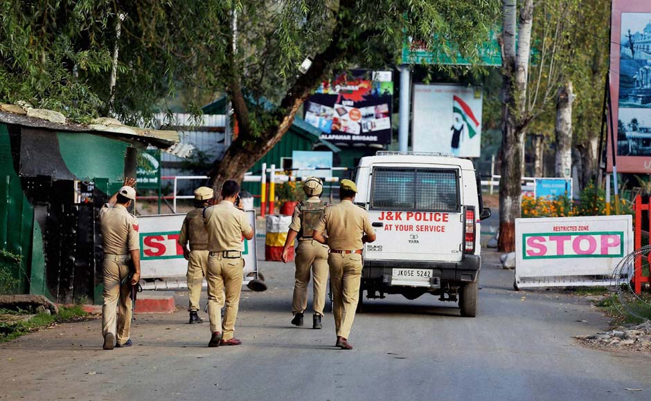 The army headquarters in Uri after the attack. Credit: PTI