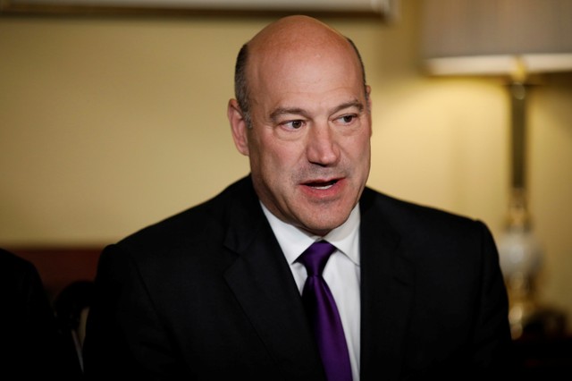 Director of the National Economic Council Gary Cohn speaks during an event to introduce the Republican tax reform plan at the US Capitol in Washington, US, November 9, 2017. Credit: Reuters/Aaron P. Bernstein