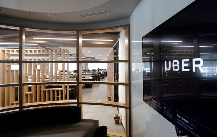 The interior of the office of ride-hailing service Uber is seen in this picture in Gurugram, previously known as Gurgaon, on the outskirts of New Delhi, India, April 19, 2016. Credit: Reuters/Anindito Mukherjee