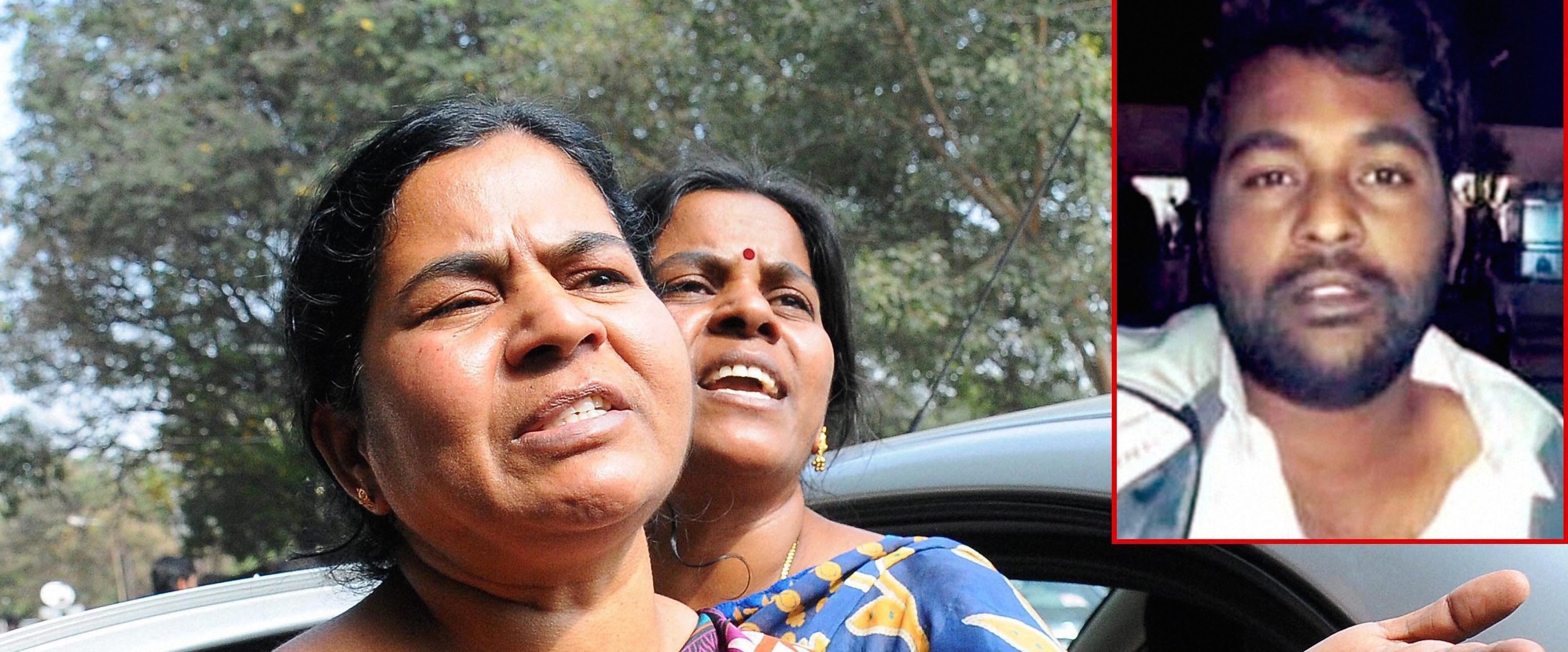 rohith vemula’s family  peers cry foul at smriti irani’s claims