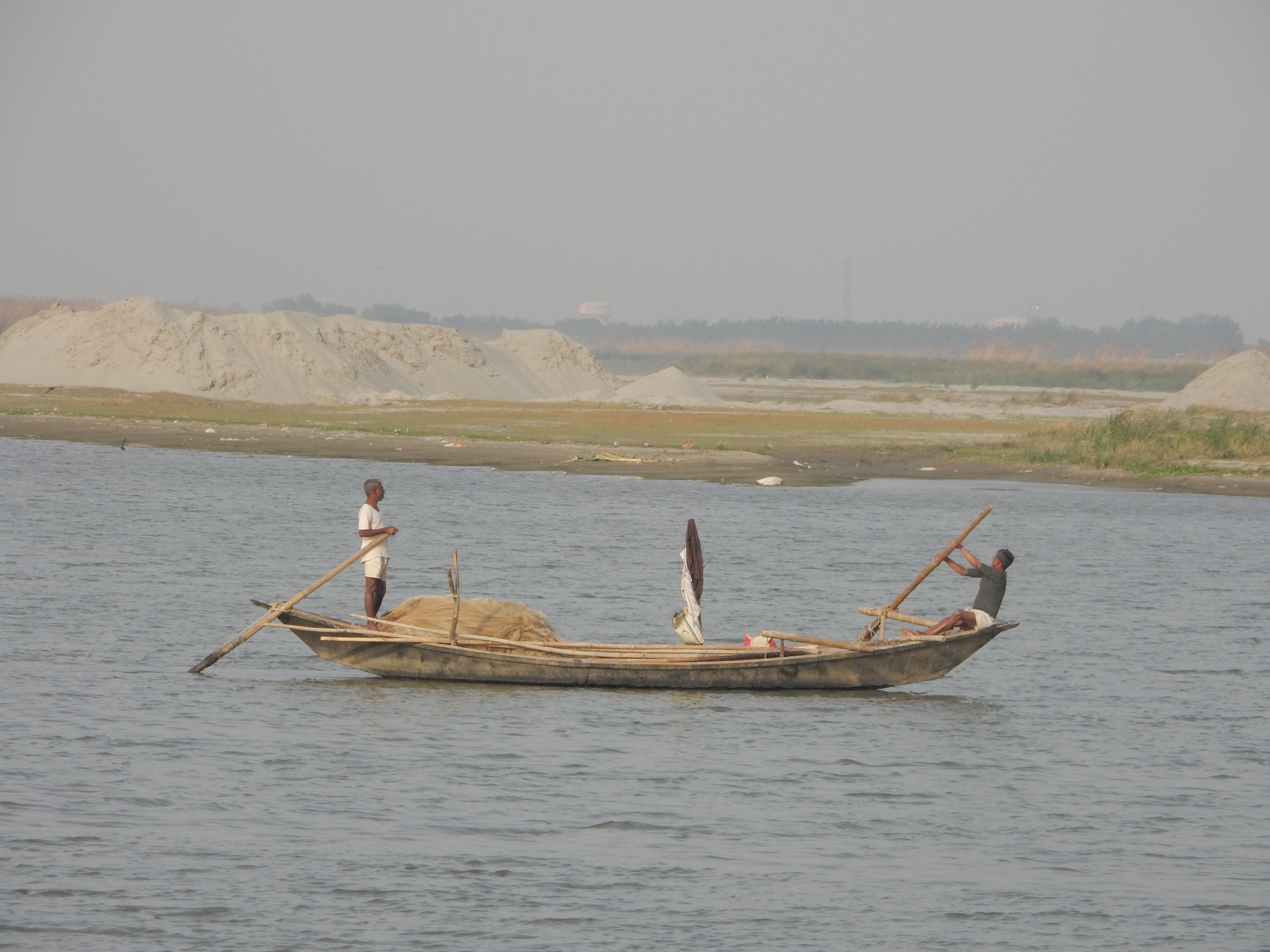 temple expansion along the yamuna threatens local community
