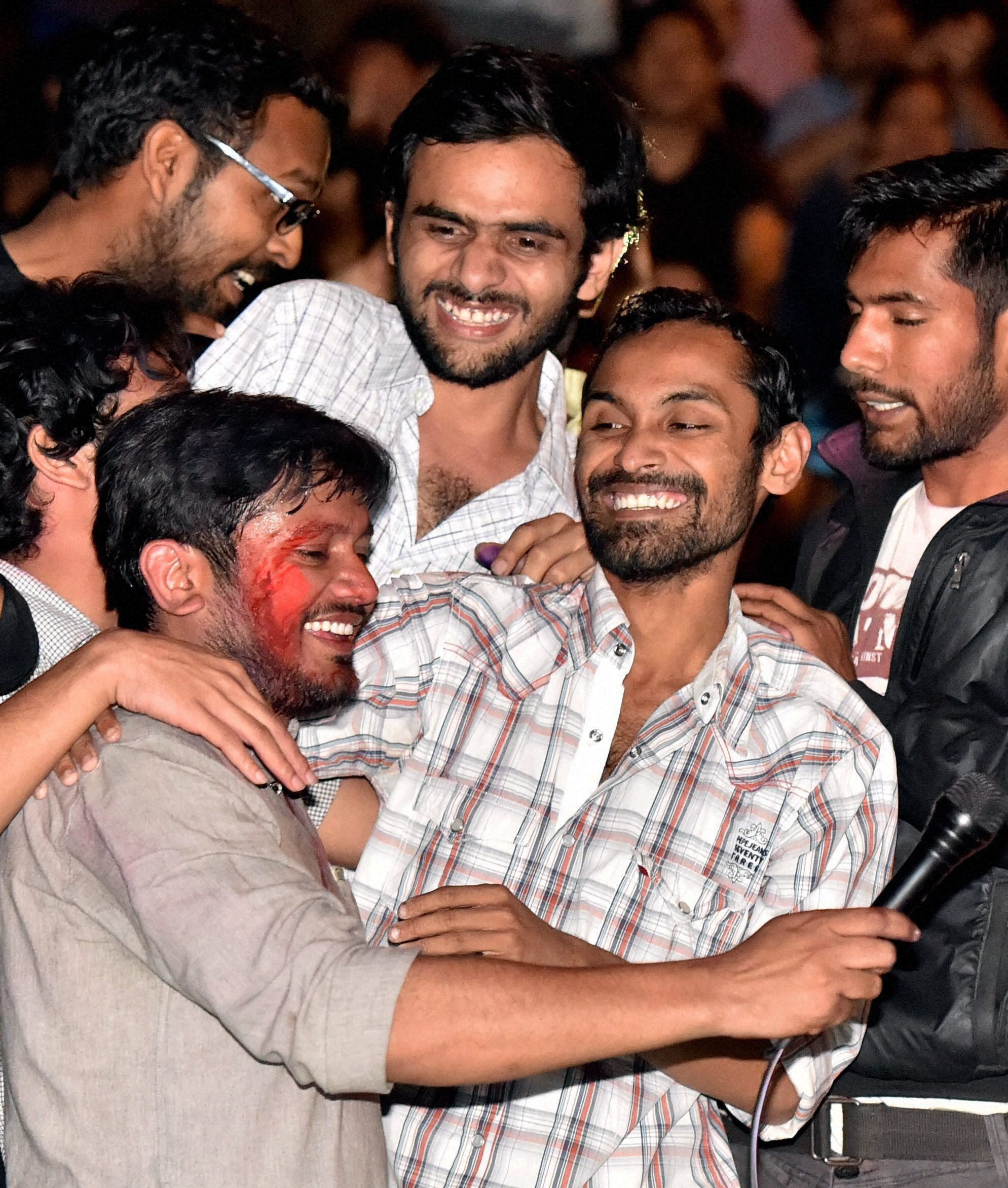 umar khalid anirban get bail – and no lecture