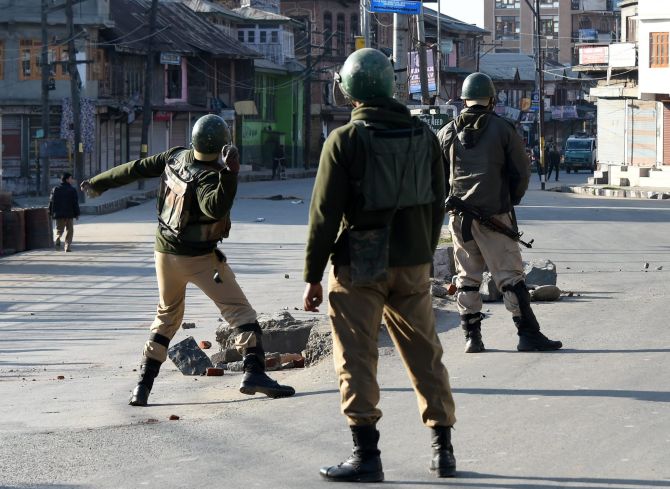 freedom under fire  hc questions police on  detention  of handwara girl  two arrested for threatening kanhaiya and umar