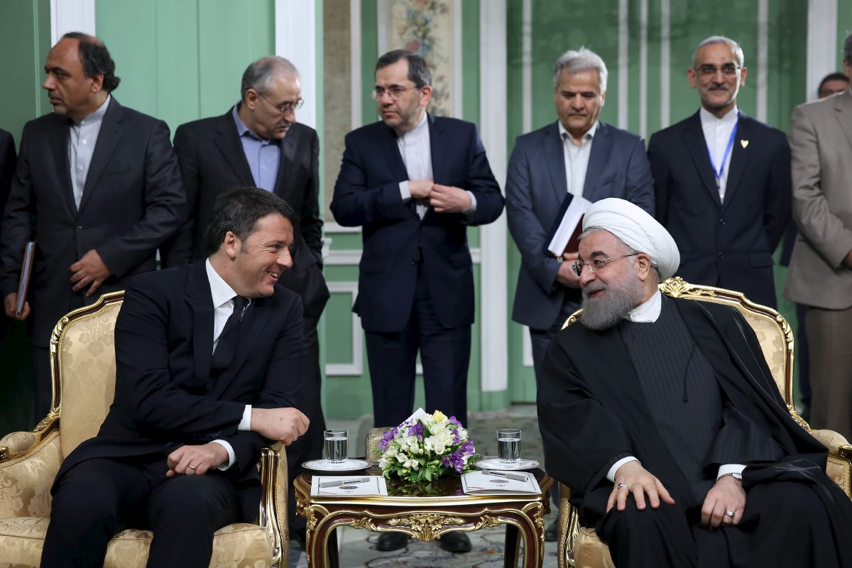 italy inks potentially huge business deals with iran