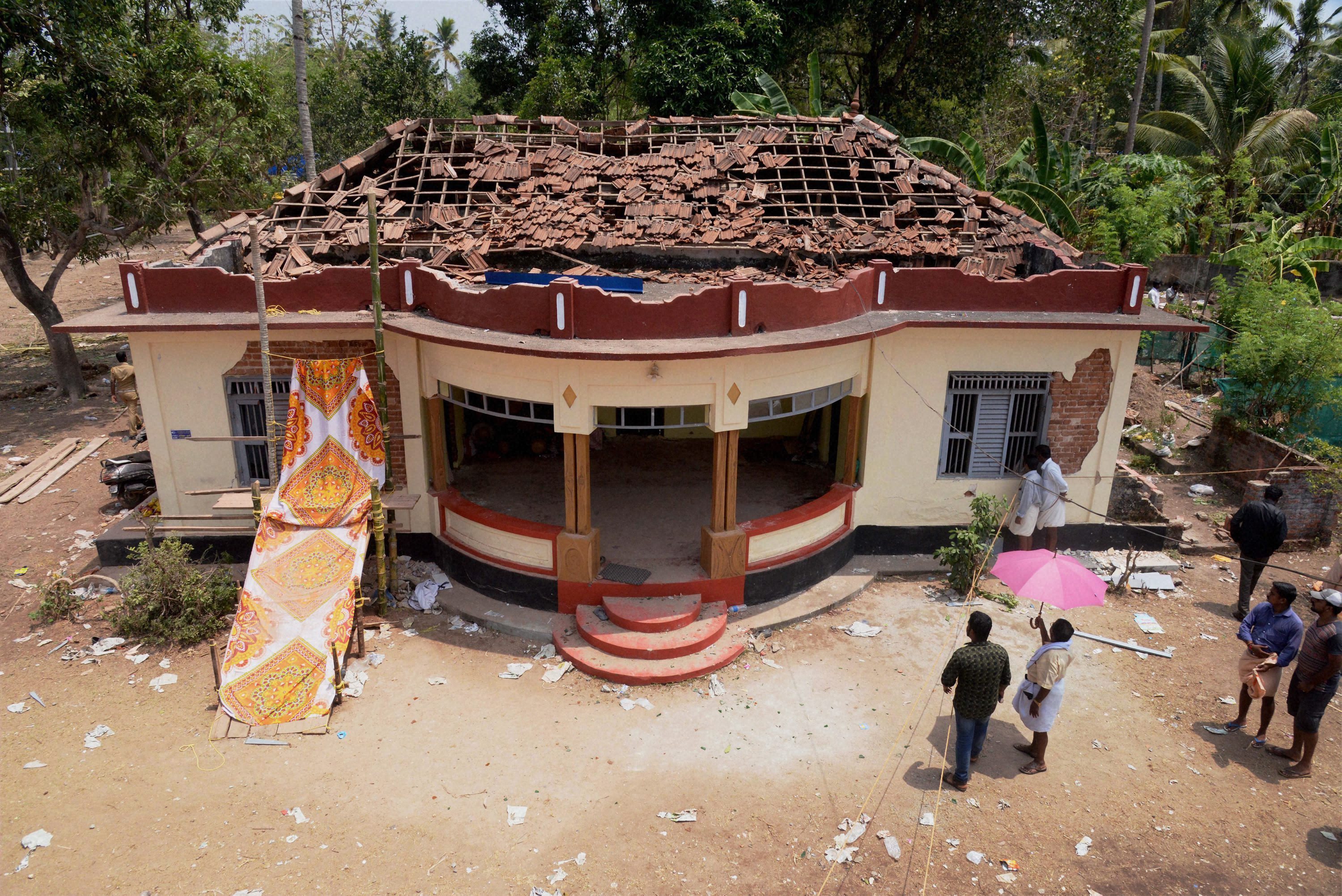 temple authorities played  religious sentiments  card to hold fireworks display in defiance of ban