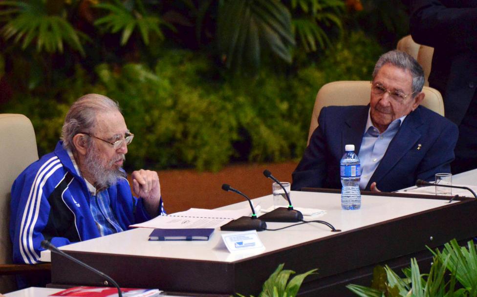 fidel castro speaks of death in address to cuba s communist party