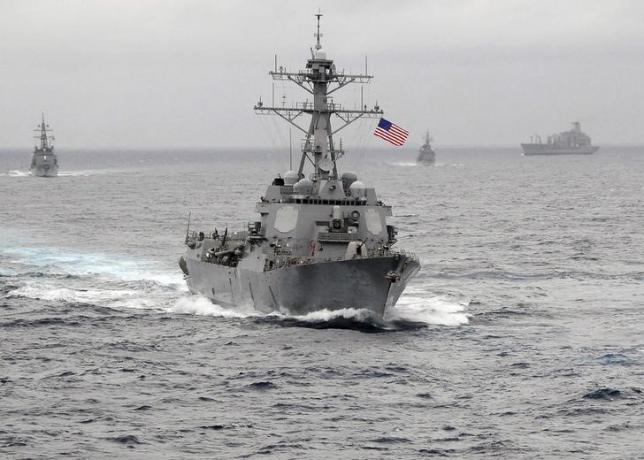 what  excessive maritime claims  is the us challenging india over 