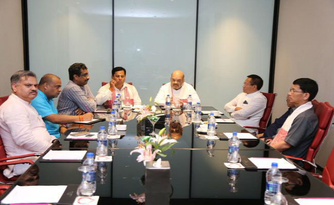 BJP Crafts North East Democratic Alliance to Make the Region 'Congress Mukt' - The Wire
