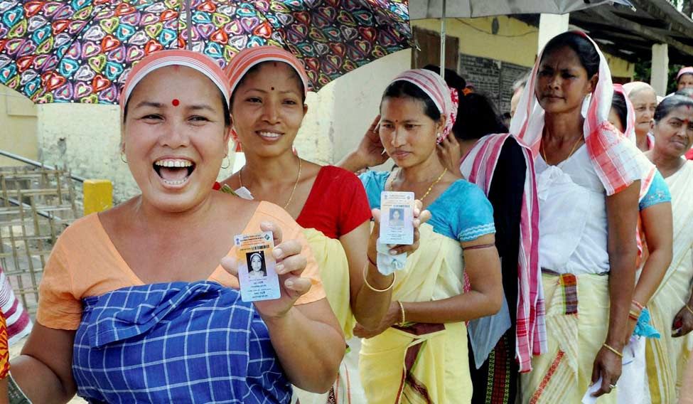 bjp’s gains in assam unrelated to record voter turnouts