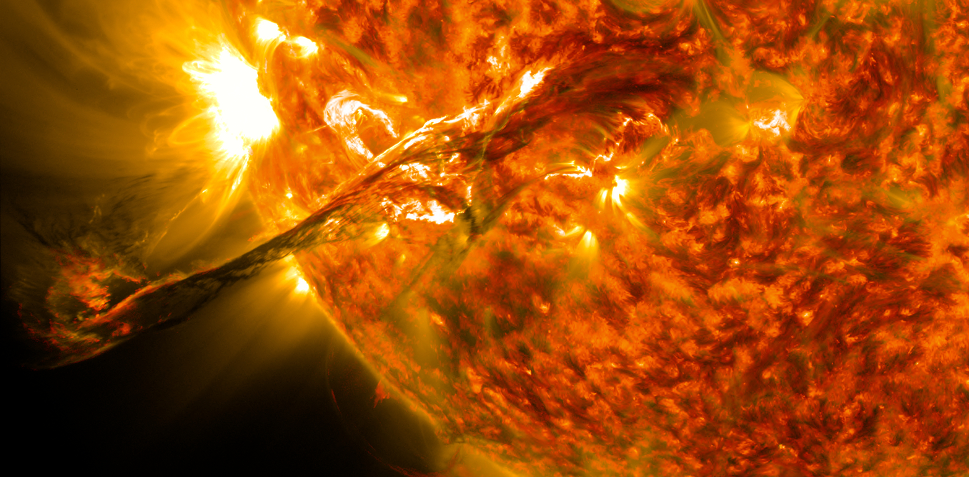 solar storms could solve longstanding paradox of how life on earth arose