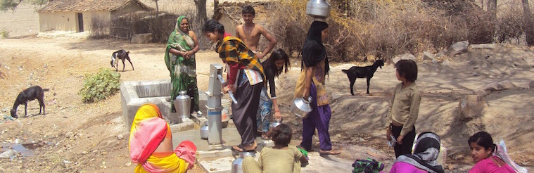 in drought affected mahoba district  daily water is a dire struggle
