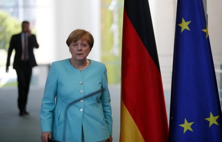 merkel says no short time frame for britian to exit