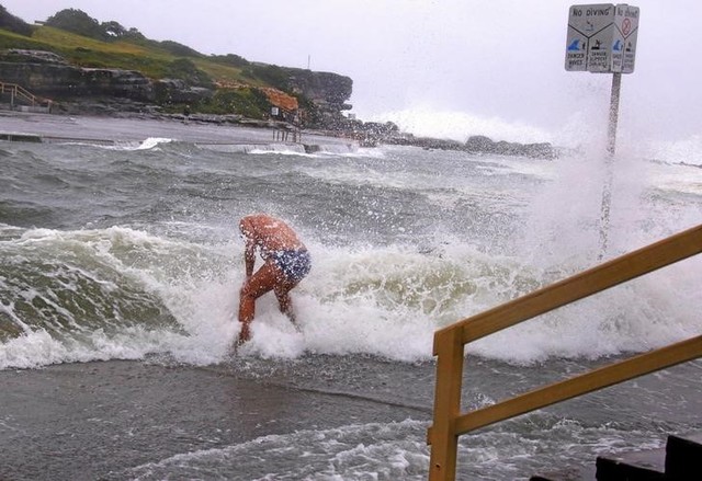 australian storm disrupts shipping  internet  and everything in between