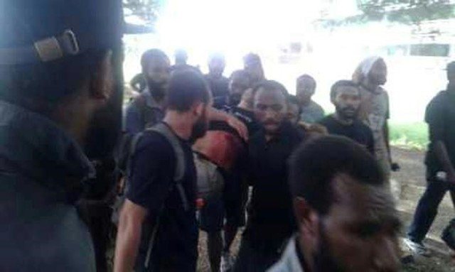papua new guinea  several dead as police opens fire on student protestors