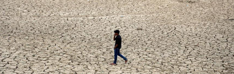 even as the drought intensifies in bundelkhand  relief work remains a distant dream