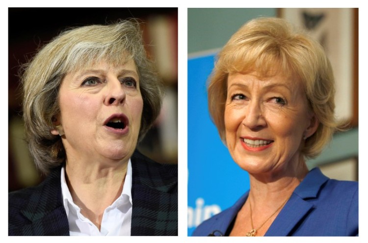 britain s pm race all women as may and leadsom compete