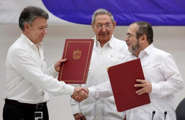 colombia s farc probing rebel unit s opposition to peace deal