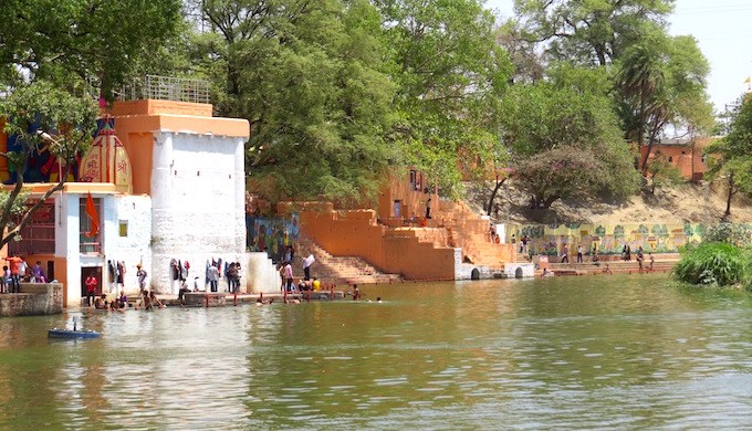 The Shipra becomes a river on steroids, filled with waters of the Narmada.