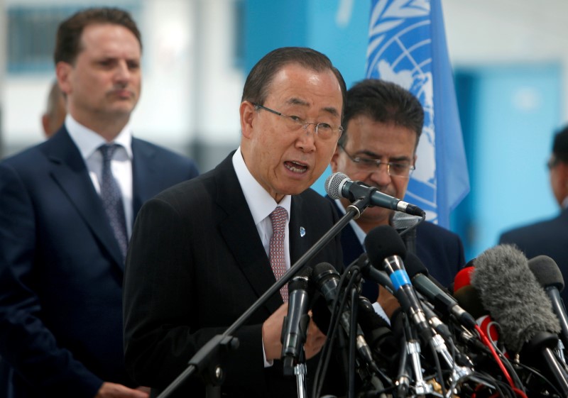ban ki moon urges protection for children after saudi arabia uproar