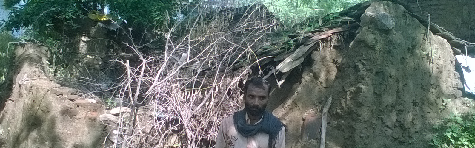 after drought  villages in bundelkhand hit by excessive rainfall