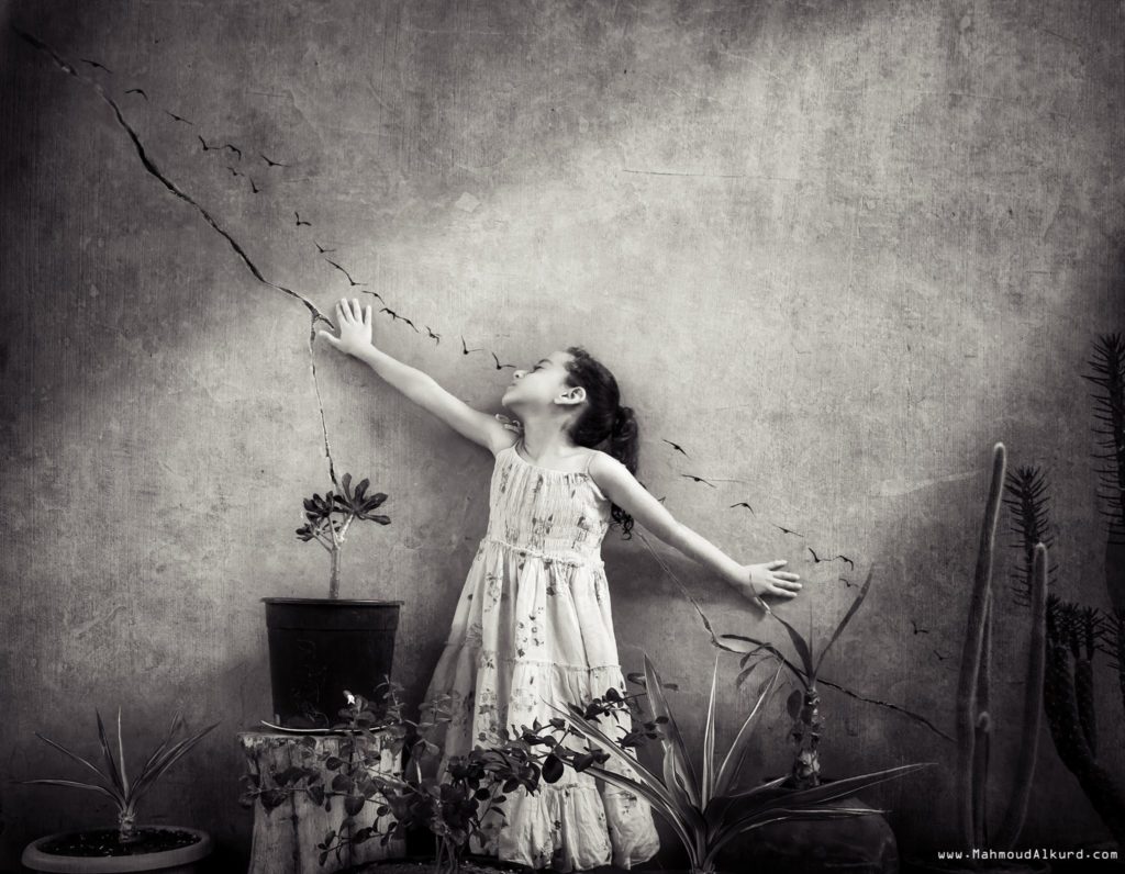 One of Mahmoud Alkurd's works at GAZA51. Credit: GAZA51/Facebook