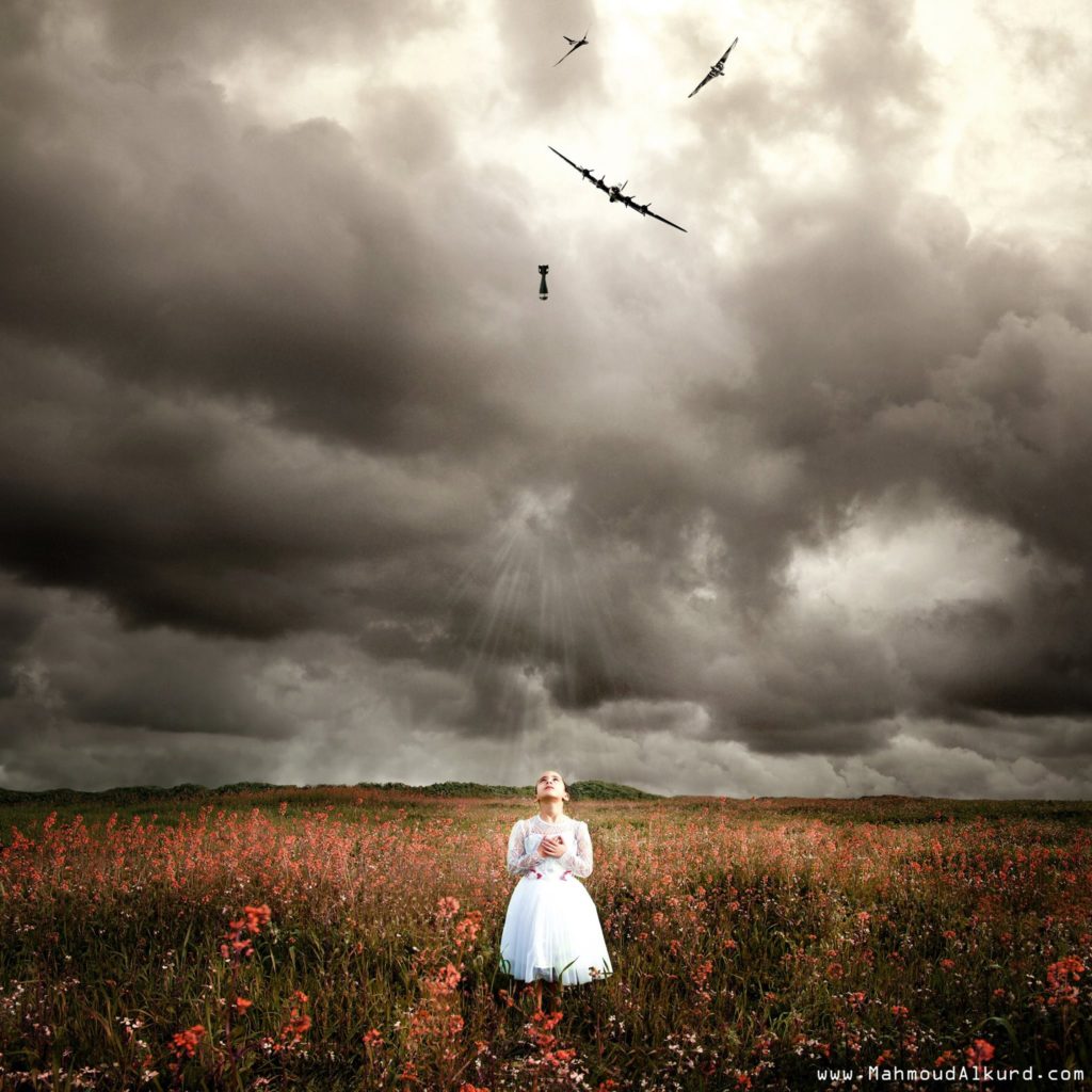 One of Mahmoud Alkurd's works at GAZA51. Credit: GAZA51/Facebook