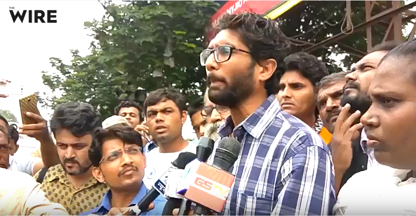 as gujarat government blinks  dalit leader jignesh mewani to hold talks on demands