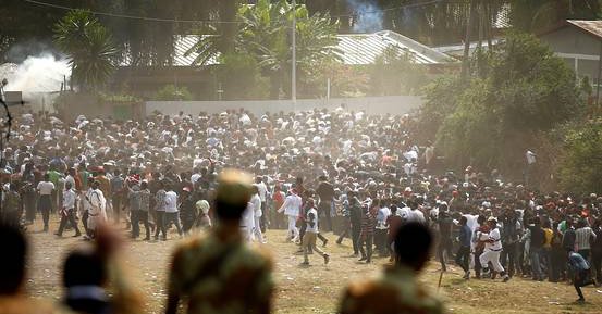dozens killed in stampede at a protest in ethiopia