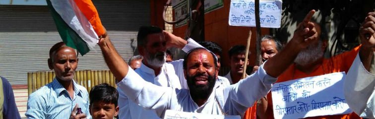 in vrindavan  communal goons and ‘secular’ police unite to deny atheists space