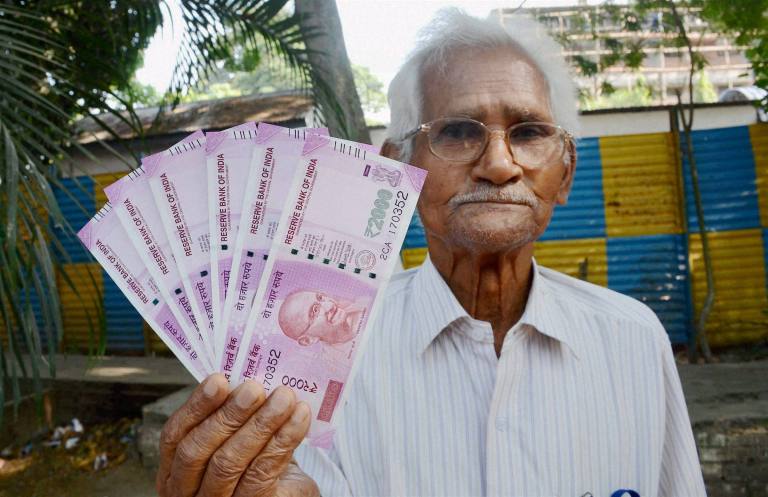 rs 500 rs 2000 notes show three fold rise in circulation in 5 years since demonetisation