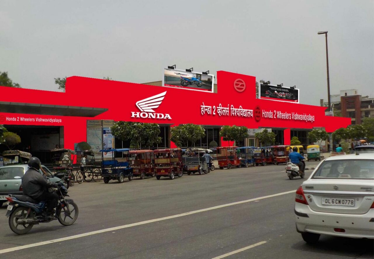 ad wrapped metros  semi branding stations helps dmrc to keep fares affordable