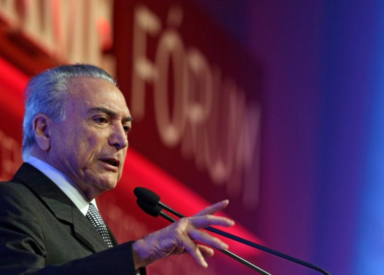 brazil  president temer vows to block amnesty for election crimes