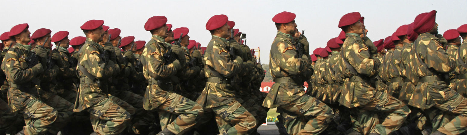 elements of a garrison state have begun encroaching on the indian republic