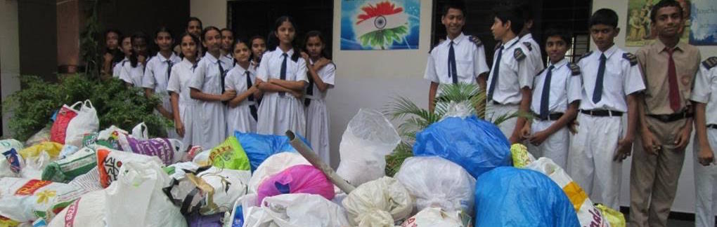 with the sagar mitra abhiyaan  children grapple with the plastic problem